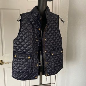 J crew quilted vest